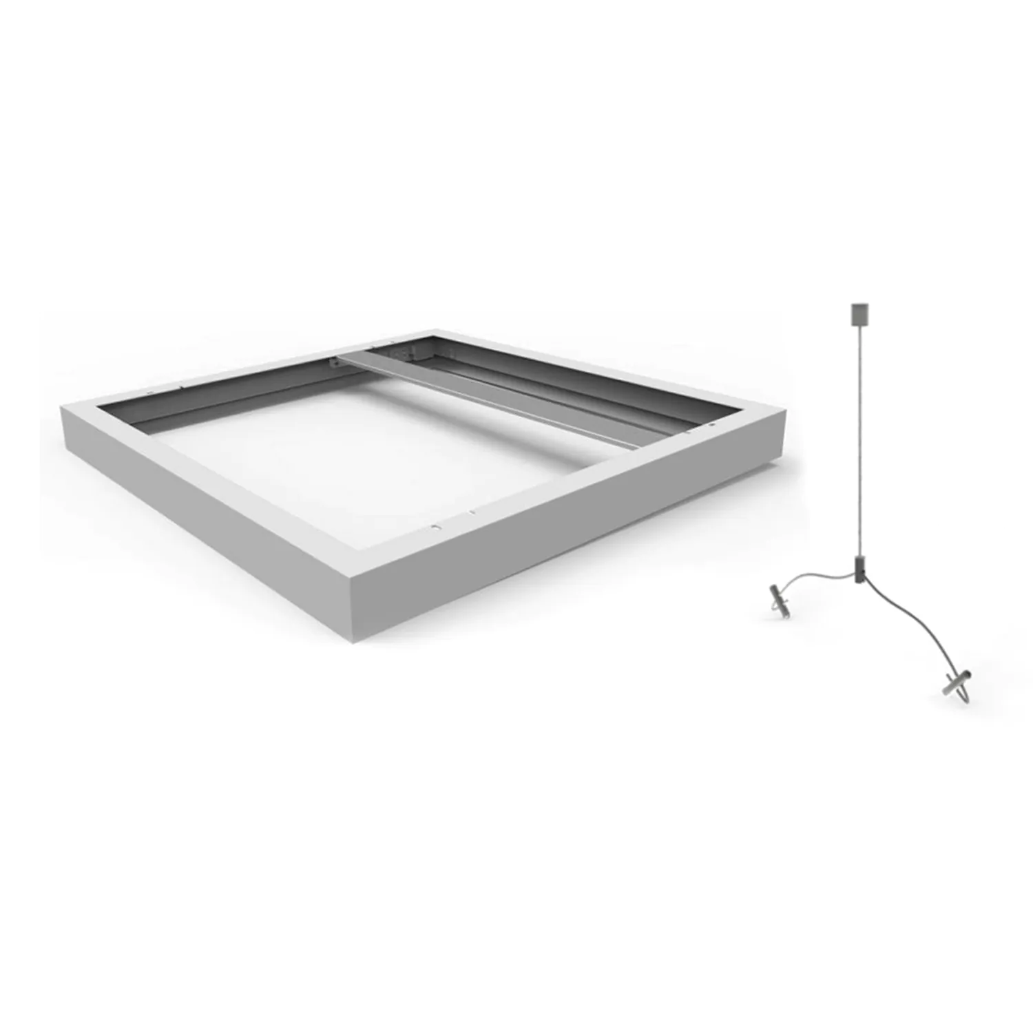 LED-paneelien asennussarjat ja tarvikkeet
