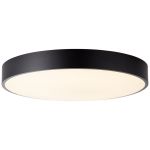 Brilliant Slimline Kattovalo Metalli- Muovi- Valkoinen Musta 58W 6800lm - 830-865 CCT | 490mm - Kaukosäädin Himmennettävä