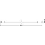 Osram LED Putki T8 SubstiTUBE Connected Advanced (EM/Mains) Ultra Output 24W 3600lm - 840 Kylmä Valkoinen | 150cm - Korvaa 58W