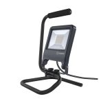 Ledvance LED Valonheitin Työvalaisin S-Stand 50W 4500lm 120D - 840 Kylmä Valkoinen | IP65 - Symmetrinen