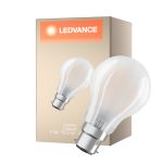 Ledvance Classic LED B22d Päärynä Filament Matta 11W 1521lm - 927 Erittäin Lämmin Valkoinen | Paras Värintoisto - Himmennettävä - Korvaa 100W - Kuluttajapakkaus