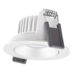 Ledvance LED Kohdevalaisin Adjust Aluminium Valkoinen 8W 640lm 36D - 927 Erittäin Lämmin Valkoinen | Odetnij 68mm - IP20 - Paras Värintoisto - Himmennettävä