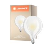 Ledvance Classic LED E27 Globe Filament Matta 6.5W 806lm - 827 Erittäin Lämmin Valkoinen | Korvaa 60W