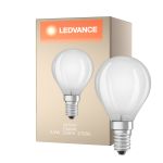Ledvance Classic LED E14 Päärynä Filament Matta 2.5W 250lm - 827 Erittäin Lämmin Valkoinen | Korvaa 25W