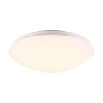 Nordlux Kattovalo Ask 28 Metalli- Valkoinen 12W 1050lm - 830 Lämmin Valkoinen | IP44