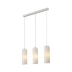 Nordlux Miella 3-Rail Riippuvalaisin Lasi Valkoinen | Sopii 3x E27