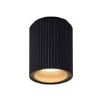Nordlux Kyklop Kattovalo Aluminium ja Lasi Musta | 86mm - IP54 - Sopii GU10