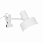 Nordlux Pöytävalaisin Matis Clamp Metalli- Valkoinen | Sopii 1x E27