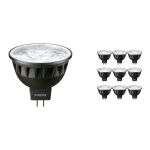 Monipakkaus 10x Philips Master LED Kohdevalaisin GU5.3 MR16 6.7W 410lm 10D - 927 Erittäin Lämmin Valkoinen | Paras Värintoisto - Himmennettävä - Korvaa 35W