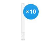 Monipakkaus 10x Philips Corepro PL-L LED 16.5W 2100lm - 865 Päivänvalo Valkoinen | 4-Nastaa - Korvaa 36W