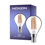 Noxion Lucent LED E14 Pallo Filament Kirkas 4.5W 470lm - 827 Erittäin Lämmin Valkoinen | Korvaa 40W