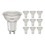 Monipakkaus 10x Noxion PerfectColor LED Kohdevalaisin GU10 PAR16 3W 230lm 36D - 927 Erittäin Lämmin Valkoinen | Paras Värintoisto - Himmennettävä - Korvaa 35W