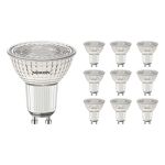 Monipakkaus 10x Noxion PerfectColor LED Kohdevalaisin GU10 PAR16 4W 345lm 60D - 927 Erittäin Lämmin Valkoinen | Paras Värintoisto - Himmennettävä - Korvaa 50W