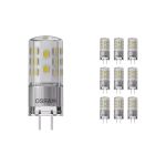 Monipakkaus 10x Osram Parathom LED Pin GY6.35 3.8W 470lm - 827 Erittäin Lämmin Valkoinen | Himmennettävä - Korvaa 40W