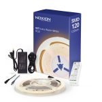 Noxion  LED-Nauhat Naga 5 Metri Täydellinen setti - Smart Wifi - 24V - 120LEDs/m - 9.6W/m - 927 Erittäin Lämmin Valkoinen | 8mm - IP20 - Paras Värintoisto - SMD2835