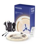 Noxion  LED-Nauhat Naga 5 Metri Täydellinen setti - Smart Wifi - 24V - 120LEDs/m - 9.6W/m - 930 Lämmin Valkoinen | 8mm - IP20 - Paras Värintoisto - SMD2835