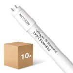 Monipakkaus 10x Noxion LED Putki T8 Avant (EM/Mains) Standard Output 19W 2300lm - 840 Kylmä Valkoinen | 150cm - Korvaa 58W