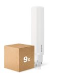 Monipakkaus 9x Philips CorePro PL-C LED 8.9W 1100lm - 840 Kylmä Valkoinen | 2-Nastaa - Korvaa 26W