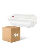 Monipakkaus 4x  Philips LED Turvallisuus Coreline BWC110 Valkoinen 9W 900lm - 830 Lämmin Valkoinen | 242x110mm - IP54 - Valotunnistin