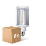 Monipakkaus 6x Philips TrueForce LED E27 HPL Kirkas 28W 4000lm 360D - 840 Kylmä Valkoinen | Korvaa 125W