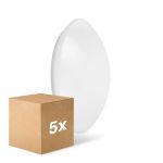 Monipakkaus 5x Ledvance Surface Pyöreä 400 24W 830 1920lm Valkoinen IP44 | Lämmin Valkoinen
