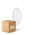 Monipakkaus 5x Ledvance Surface Pyöreä 250 13W 840 960lm Valkoinen IP44 | Kylmä Valkoinen