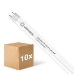 Monipakkaus 10x Ledvance LED Putki T8 Value (EM/Mains) Standard Output 6.6W 800lm - 865 Päivänvalo Valkoinen | 60cm - Korvaa 18W