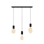 Calex XXL Korkea lumen Kulta Täydellinen setti - Including 3 XXL Lamppus + Cordset Suorakulmainen perusta