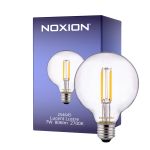 Noxion Lucent LED E27 Globe Filament Kirkas 7W 806lm - 827 Lämmin Valkoinen | Korvaa 60W