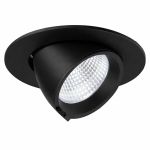 Noxion LED Kohdevalaisin Forza V2 Aluminium Musta 28W 3300lm 36D - 930-940-957 CCT | 160mm - Odetnij 145mm - Paras Värintoisto