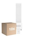 Monipakkaus 10x Ledvance DULUX-S LED 3.5W - 830 Lämmin Valkoinen | 2-Nastaa - Korvaa 7W