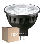 Monipakkaus 10x Philips Master LED Kohdevalaisin GU5.3 MR16 6.7W 440lm 24D - 930 Lämmin Valkoinen | Paras Värintoisto - Himmennettävä - Korvaa 35W