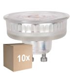 Monipakkaus 10x Eglo LED Kohdevalaisin GU10 PAR16 4W 400lm 38D - 827 Erittäin Lämmin Valkoinen | Himmennettävä - Korvaa 57W
