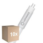 Monipakkaus 10x Ledvance LED Putki T5 AC Mains P Mains (AC) High Efficiency 11W 1550lm - 830 Lämmin Valkoinen | 85cm - Korvaa 21W