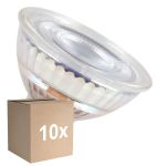 Monipakkaus 10x Ledvance LED Kohdevalaisin GU5.3 MR16 6.1W 621lm 36D - 840 Kylmä Valkoinen | Korvaa 50W