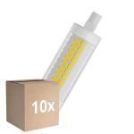 Monipakkaus 10x Ledvance LED Slim Line R7s 78mm 9.5W 1055lm - 827 Erittäin Lämmin Valkoinen | Korvaa 75W