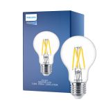 Philips Master LED E27 Päärynä Filament Kirkas 3.4W 470lm - 922-927 Dim To Warm | Paras Värintoisto - Himmennettävä - Korvaa 40W