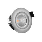 Noxion LED Kohdevalaisin Gimba Aluminium 6W 400lm 36D - 927 Erittäin Lämmin Valkoinen | Odetnij 74mm - IP44 - Paras Värintoisto - Himmennettävä