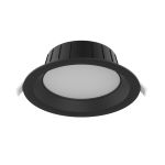 Noxion LED Alasvalo Hera Keskikokoinen Upotettu Musta 21W 2400lm 100D - 827-830-840 CCT | 226mm - Odetnij 200mm