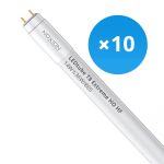 Monipakkaus 10x Noxion LED Putki T8 Avant Extreme (HF) High Output 14W 2100lm - 865 Päivänvalo Valkoinen | 120cm - Korvaa 36W