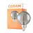 Osram Vintage 1906 LED E27 Globe Filament Smoke 125mm 5W 140lm - 818 Erittäin Lämmin Valkoinen | Korvaa 15W
