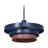 Ledvance LED Riippuvalaisin Decor Layers Riippuvalaisin Teräs Sininen | Sopii 1x E27