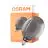 Osram Vintage 1906 LED E27 Globe Filament Smoke 183mm 4W 110lm - 818 Erittäin Lämmin Valkoinen | Himmennettävä - Korvaa 12W