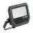 Ledvance LED Valonheitin Aluminium Musta 17W 2200lm 100D - 830 Lämmin Valkoinen | IP66 - Symmetrinen
