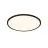 Nordlux LED Bulkhead Oja 29 19W 830-840 2100lm Musta IP54 | 3-vaiheinen Himmennettävä - Dim to Warm