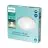 Philips LED Kattovalo Canopus Valkoinen 17W 1500lm - 827 Erittäin Lämmin Valkoinen | IP44