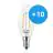 Monipakkaus 10x Philips Corepro LED Kynttilä E14 Kierretty Kynttilä Filament Kirkas 2W 250lm - 827 Erittäin Lämmin Valkoinen | Korvaa 25W