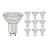 Monipakkaus 10x Noxion PerfectColor LED Kohdevalaisin GU10 PAR16 3W 230lm 36D - 927 Erittäin Lämmin Valkoinen | Paras Värintoisto - Himmennettävä - Korvaa 35W