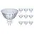 Monipakkaus 10x Philips Corepro LED Kohdevalaisin GU5.3 MR16 4.4W 390lm 36D - 840 Kylmä Valkoinen | Korvaa 35W