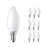 Monipakkaus 10x Philips Corepro LED Kynttilä E14 Matta 4.3W 470lm - 827 Erittäin Lämmin Valkoinen | Korvaa 40W
